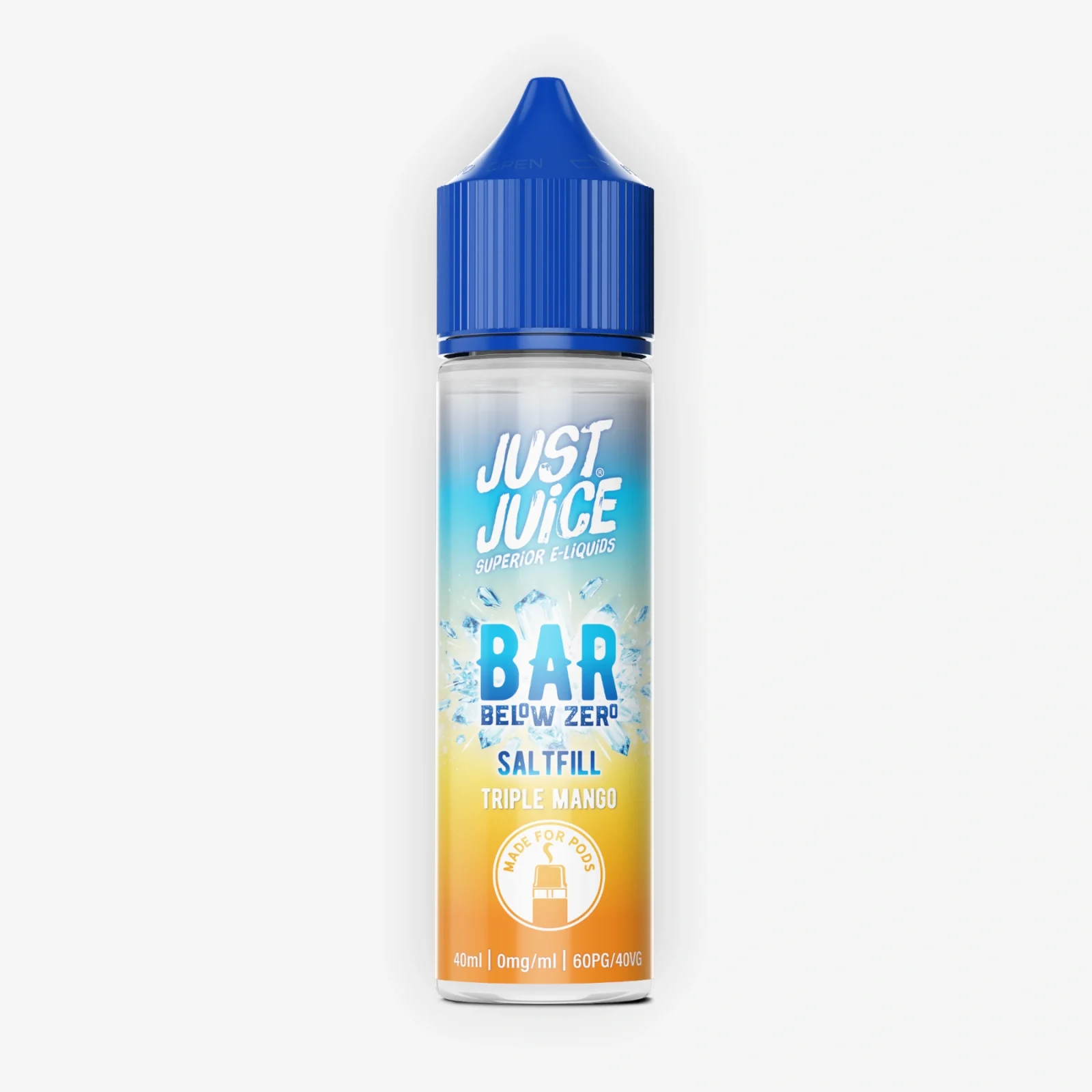 E-liquide Triple Mango 40 mL - Bar Below Zero Saltfill (Just Juice)