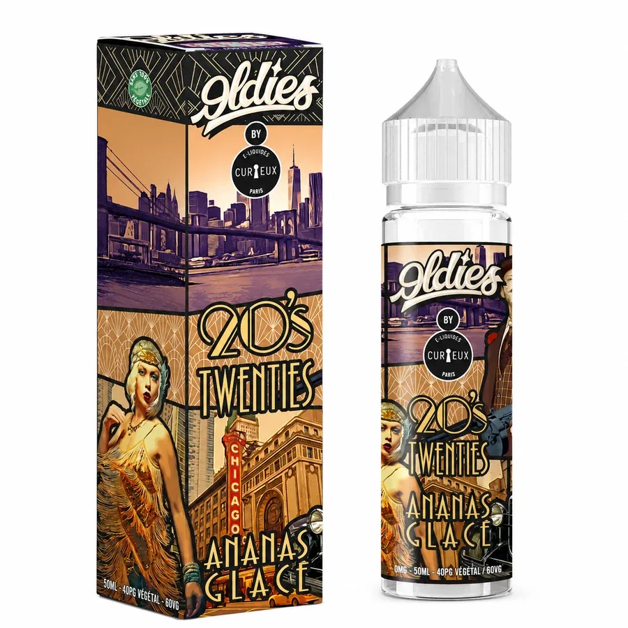 E-liquide Twenties 50 mL - Oldies Curieux