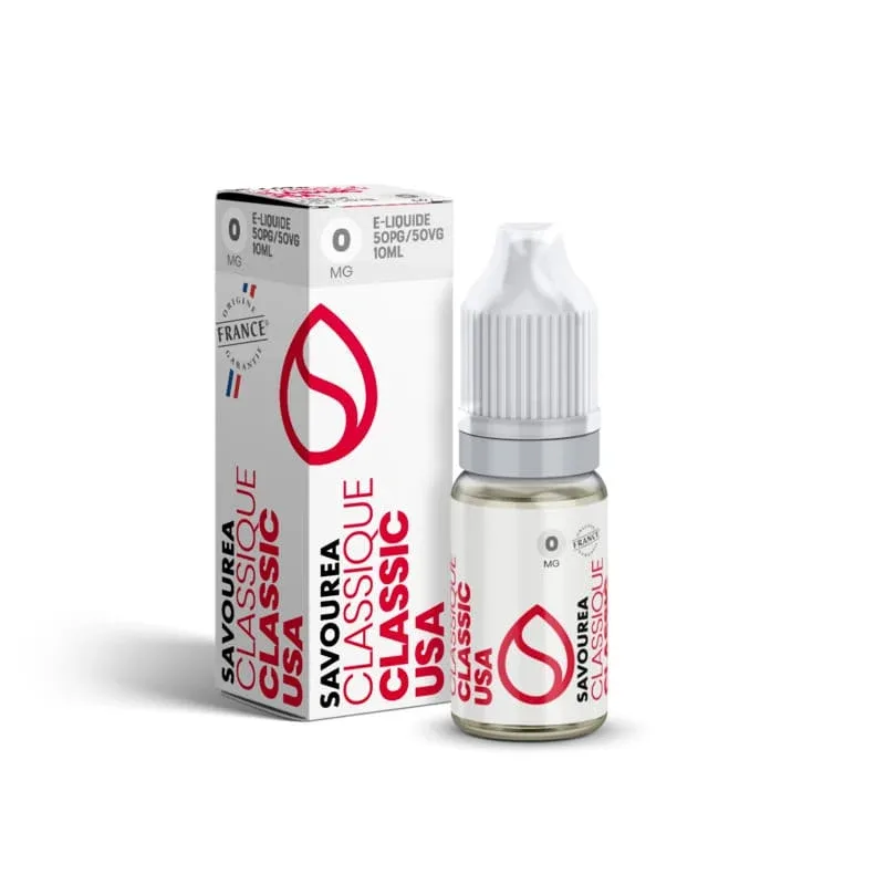 E-liquide USA 10ml – Classic Savourea