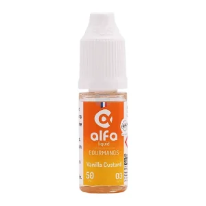 E-liquide Vanilla Custard (50 VG) 10 mL - Alfaliquid