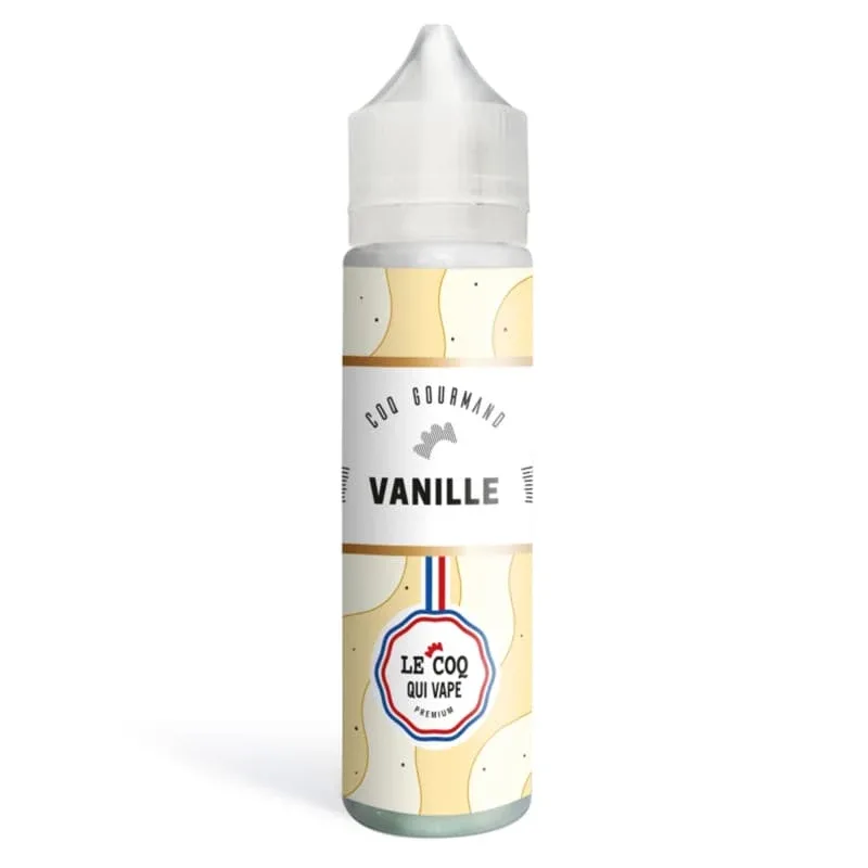 E-liquide Vanille 50ml – Le Coq Qui Vape