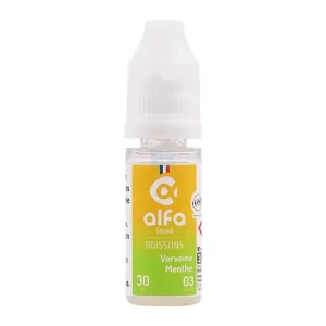 E-liquide Verveine Menthe (30 VG) 10 mL - Alfaliquid