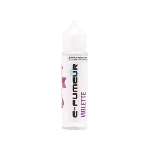 E-liquide Violette 50 mL - E-FUMEUR