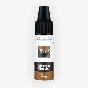 E-liquide Virginie Classic sels de nicotine 10 mL - BasiK Cloud Vapor
