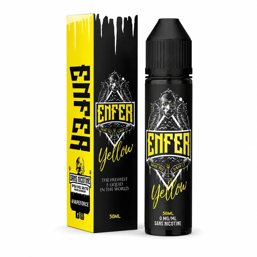 E-liquide Yellow 50 mL - Enfer