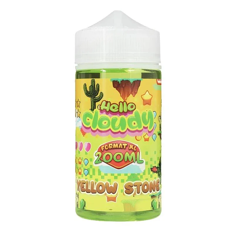 E-liquide Yellow Stone 200ml 0mg – Hello Cloudy