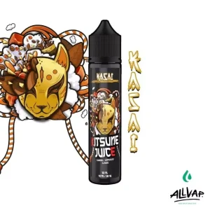 Eliquide KASAI - Kitsune Juice | Caramel, Cappuccino & Classic | AllVap