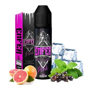 Eliquide Pink Enfer : vape glaciale cassis pamplemousse