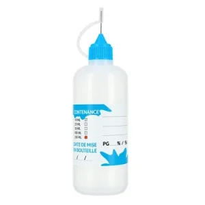 Flacon vide avec aiguille 100 mL
