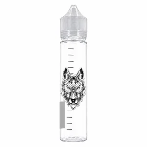 Flacon vide Chubby graduée Tatoo Wolf - DIY UP