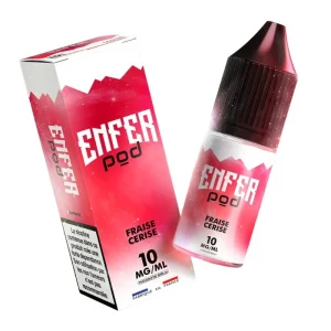 Fraise Cerise Nic Salt ENFER POD 10ml sels nicotine