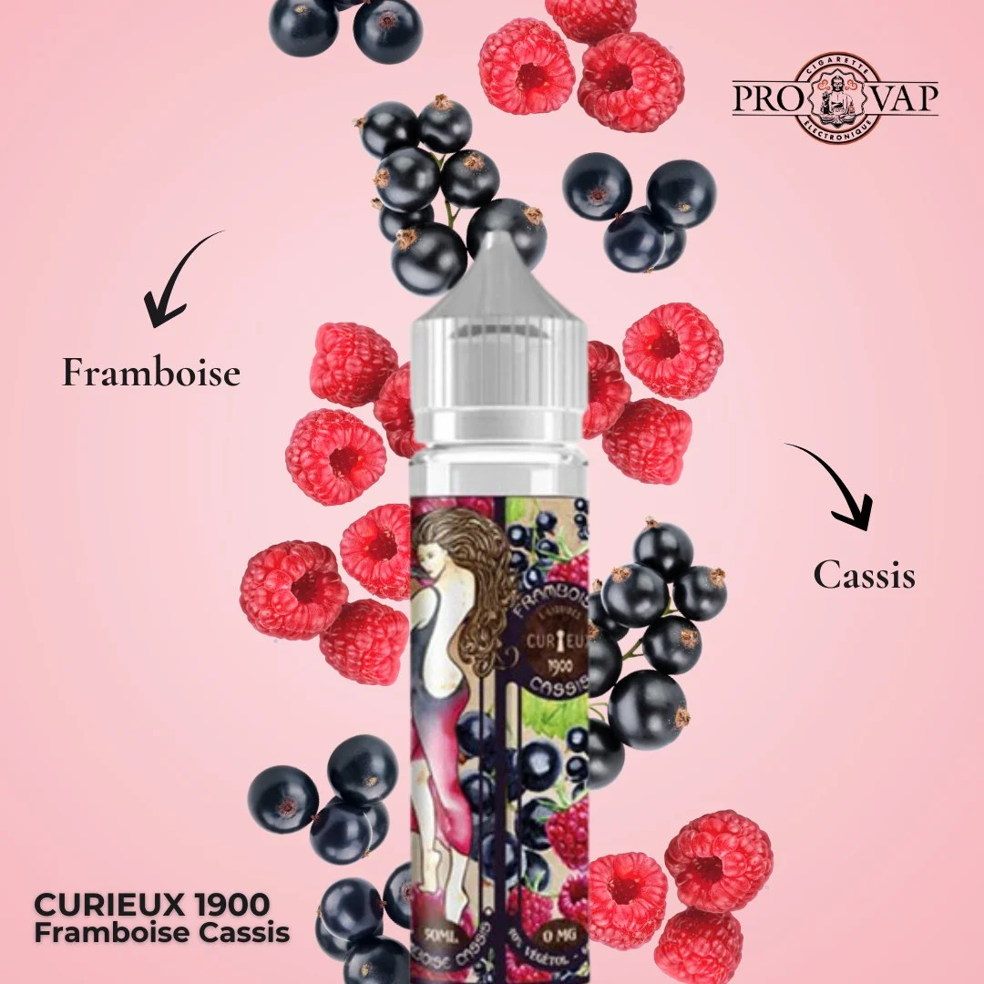 Framboise Cassis – 1900 – Curieux – 50mL
