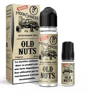 Kit Easy2Shake Old Nuts Moonshiners 60 ml à 3 ou 6 mg
