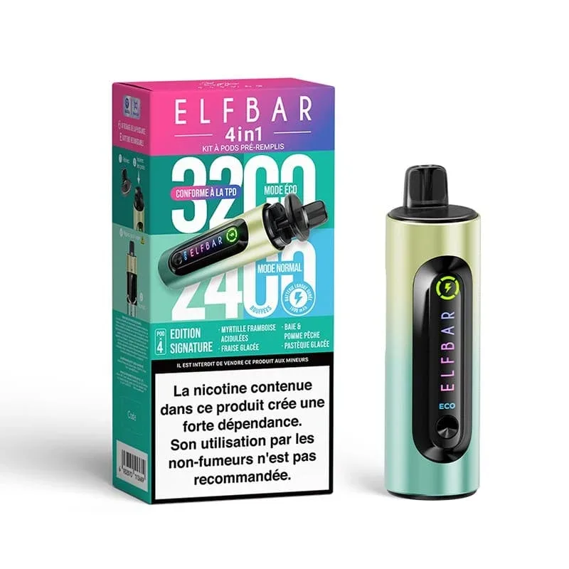 Kit Puff Elfbar 4in1 3200 Puffs - Image 2