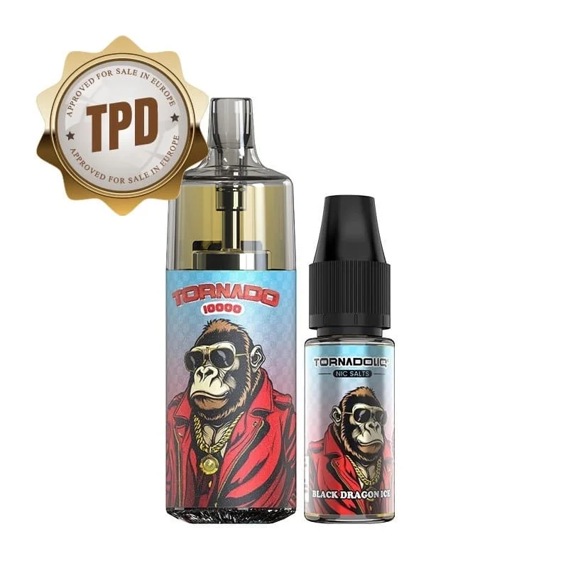 Kit Puff Gobar Tornado 10000 10ml - Image 2