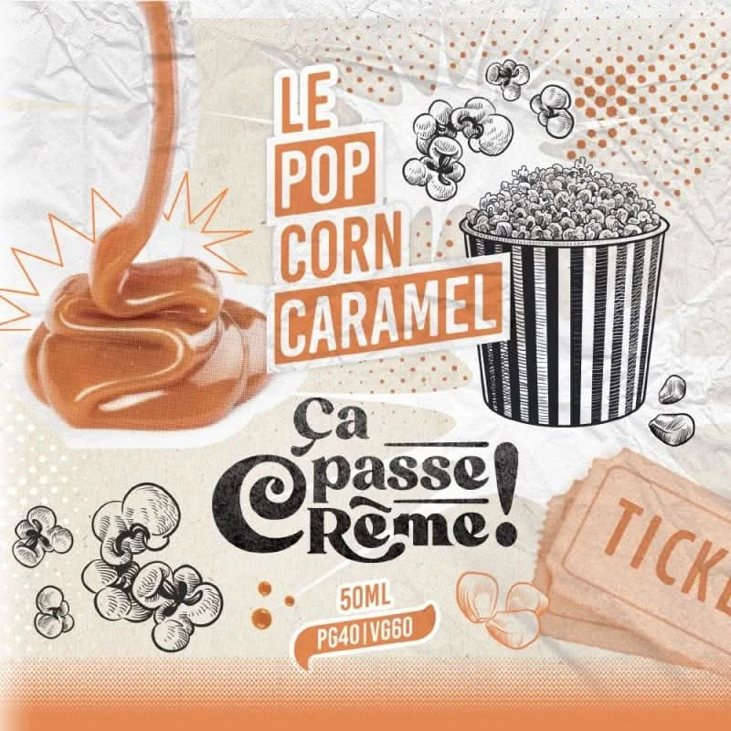 LE POP CORN CARAMEL 50ML - CA PASSE CREME - Image 2
