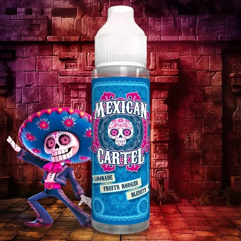 Limonade Fruits Rouges Bleuets – Mexican Cartel – 50mL