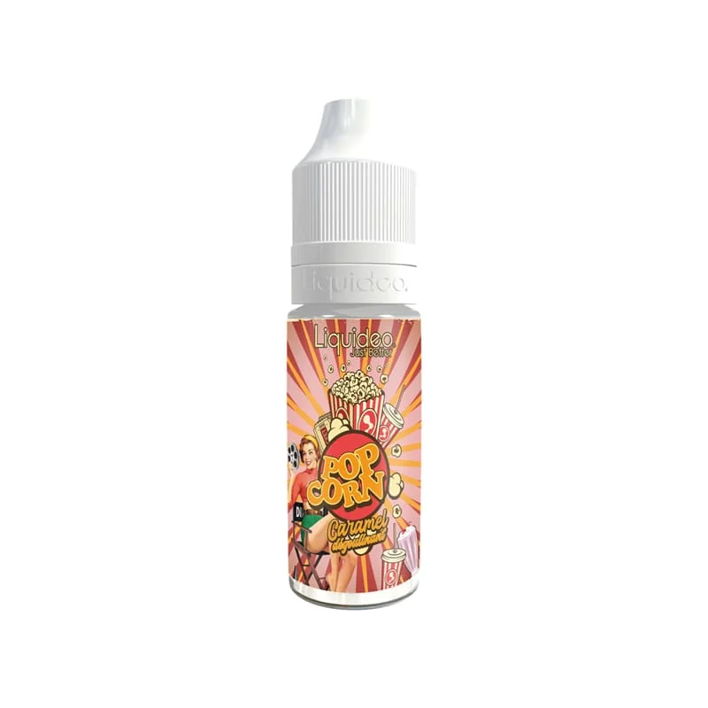 LIQUIDEO Pop Corn Caramel - E-liquide 10ml