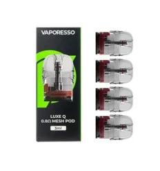 Luxe Q 3ml Cartridges - Vaporesso - Pack of 4 Pods