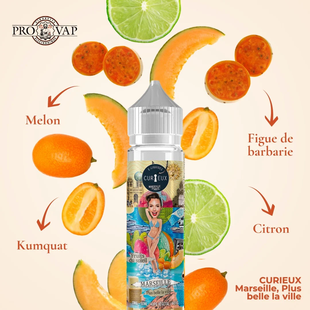 Marseille plus belle la ville – Hexagone Curieux – 50 ml