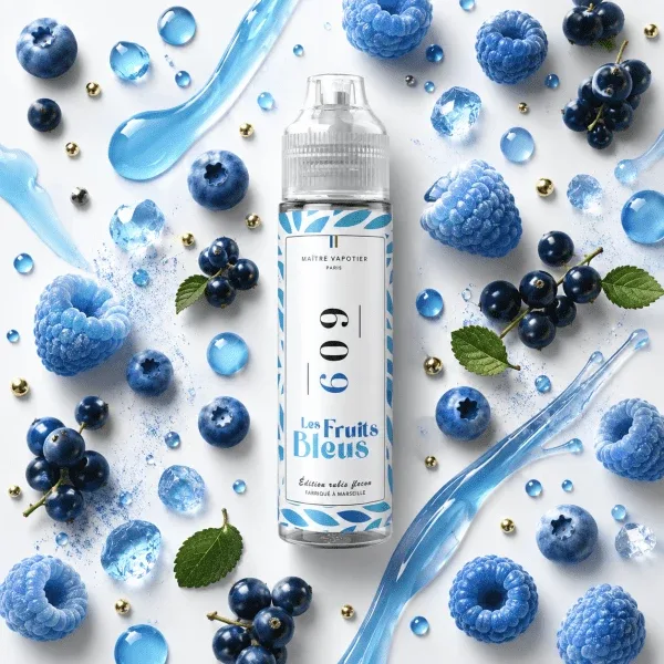 N掳609 Les Fruits Bleus 50ml - Ma卯tre Vapotier