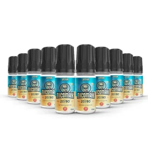 Pack 10 boosters Nicomax Supervape PG/VG 20/80