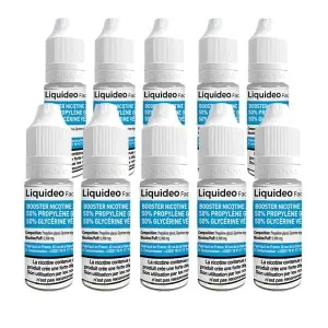Pack 10 Boosters Nicotine – Liquideo
