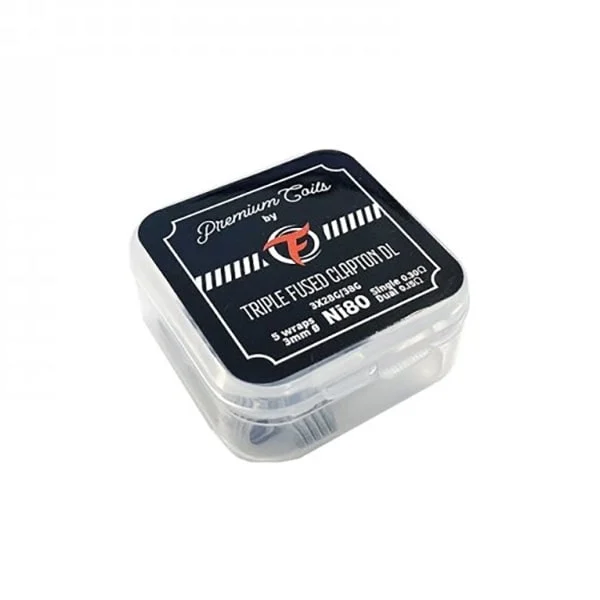 Pack 10 Coils Triple Fused Clapton Ni80