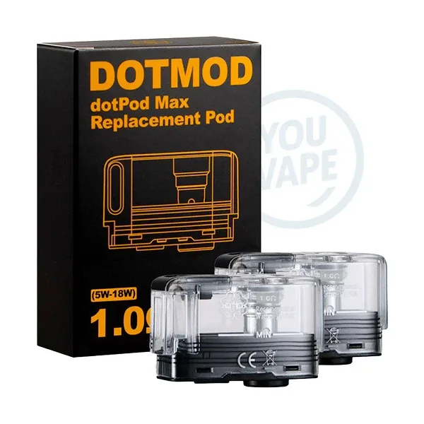 Pack 2 Cartouches DotPod Max (résistance intégrée)