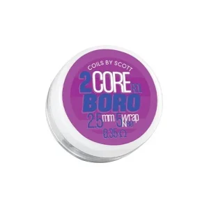 Pack 2 Coils 2-Core Boro Alien Ni80 0.35Ω
