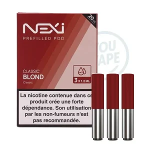 Pack 3x Cartouches Nexi 20mg/ml