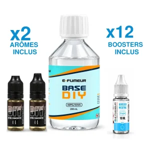 Pack DIY 4X 220 mL - Revolute — Nicotine: 12 mg