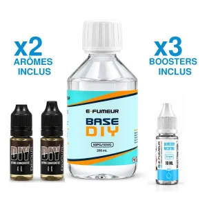 Pack DIY 4X 220 mL - Revolute — Nicotine: 3 mg