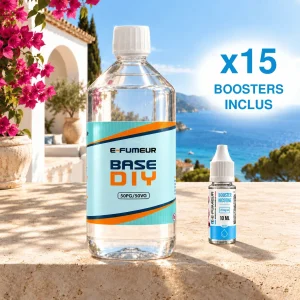 Pack DIY 50/50 1 L - E-Fumeur - Nicotine: 3 mg