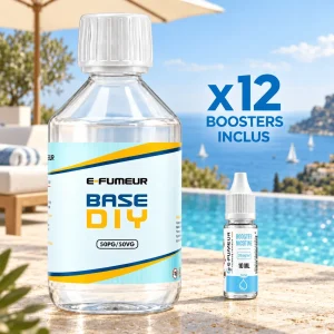 Pack DIY 50/50 200 mL - E-Fumeur — Nicotine: 12 mg