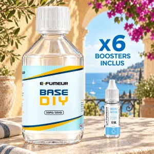 Pack DIY 50/50 200 mL - E-Fumeur — Nicotine: 6 mg