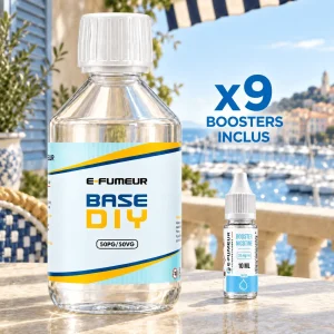 Pack DIY 50/50 200 mL - E-Fumeur — Nicotine: 9 mg