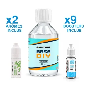 Pack DIY Chewing-Gum Chlorophylle 220 mL - E-FUMEUR — Nicotine: 9 mg