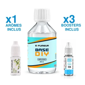 Pack DIY Citron Vert 210 mL - E-FUMEUR — Nicotine: 3 mg