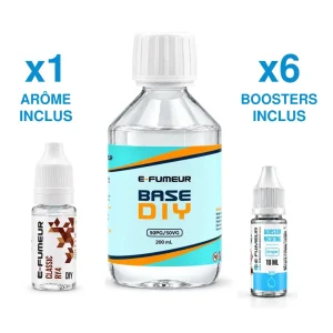 Pack DIY Classic RY4 210 mL - E-FUMEUR — Nicotine: 6 mg