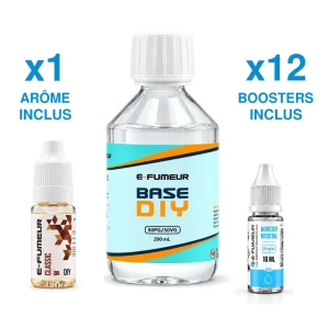 Pack DIY Classic W 210 mL - E-FUMEUR — Nicotine: 12 mg