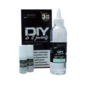 Pack DIY E-Saveur PGVG 50/50 Nicotine 3 mg/ml