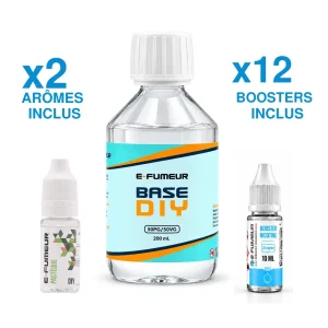 Pack DIY Pastèque 220 mL - E-FUMEUR — Nicotine: 12 mg