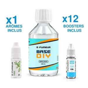 Pack DIY Pomme 210 mL - E-FUMEUR — Nicotine: 12 mg