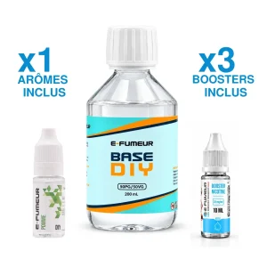 Pack DIY Pomme 210 mL - E-FUMEUR — Nicotine: 3 mg