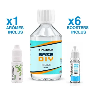 Pack DIY Pomme 210 mL - E-FUMEUR — Nicotine: 6 mg