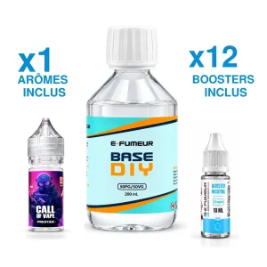 Pack DIY Prestige 230 mL - Call of Vape — Nicotine: 12 mg