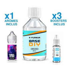 Pack DIY Prestige 230 mL - Call of Vape — Nicotine: 3 mg