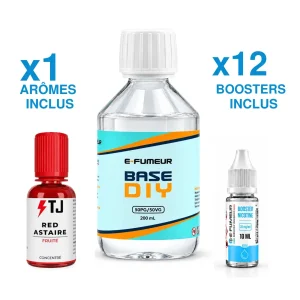 Pack DIY Red Astaire 230 mL - Tjuice — Nicotine: 12 mg