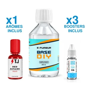 Pack DIY Red Astaire 230 mL - Tjuice — Nicotine: 3 mg